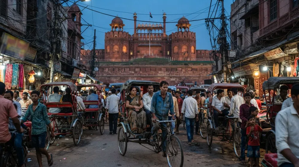Old Delhi, Delhi: Shahjahanabad's Street-Food Spine and Mughal Heart