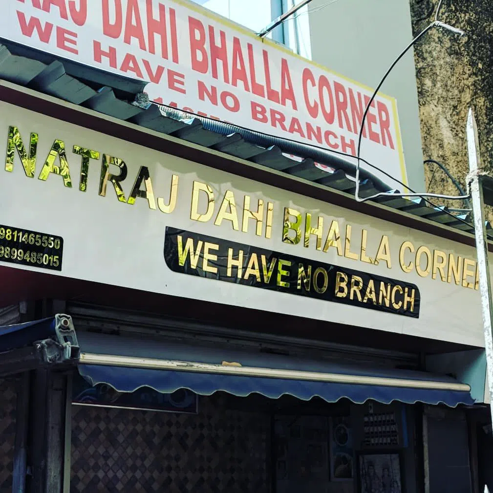 Natraj Dahi Bhalle Corner, Delhi