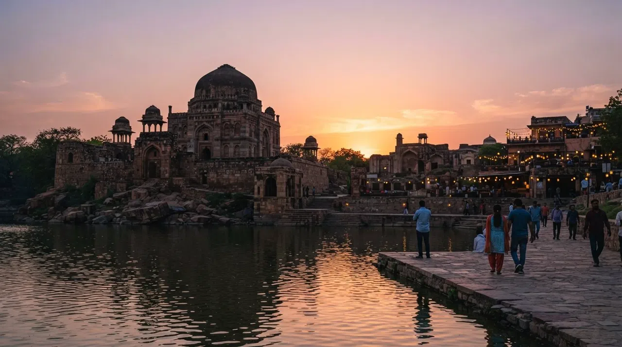 Hauz Khas Village y Shahpur Jat, Delhi: ruinas, azoteas y callejones nupciales