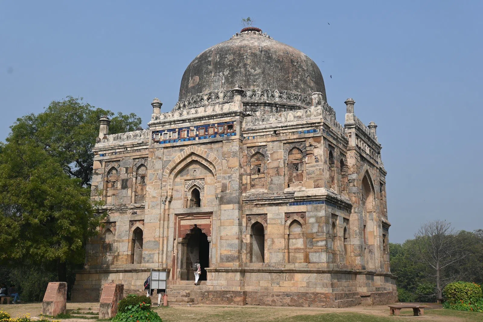 Tomb of Muhammad Quli Khan and Metcalfe's Folly (Dilkusha), Delhi