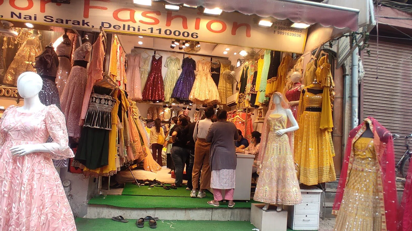 Chandni Chowk (Fahrradrikscha-Fahrt), Delhi